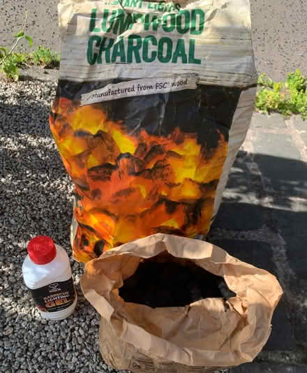 Photo of free bbq charcoal & lighting gel (Marchmont EH9) #1