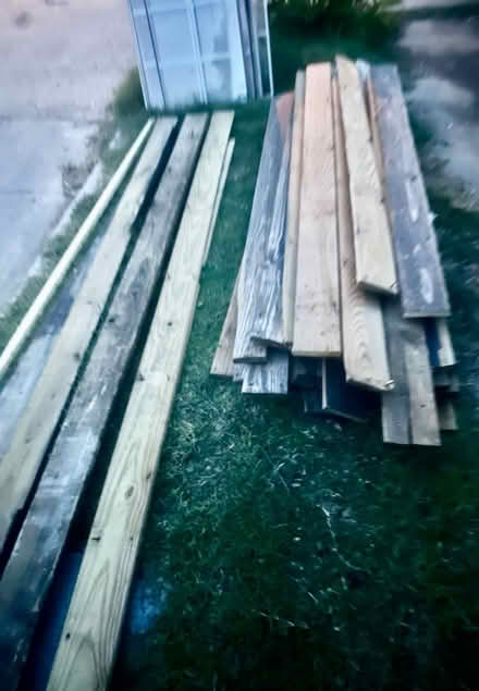 Photo of free Wood Drck Slats (Plano, TX. 75023) #1
