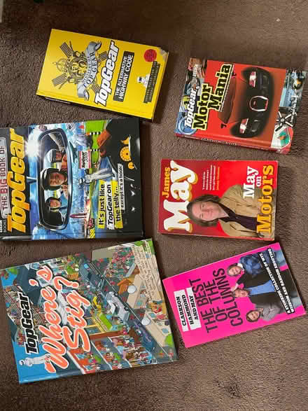 Photo of free Top Gear books (Nunnery Wood WR5) #1