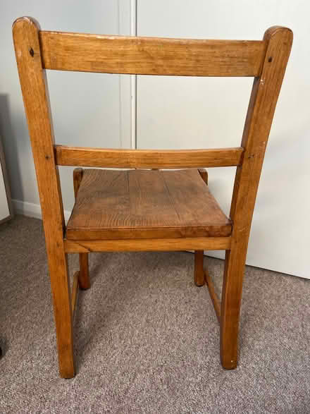 Photo of free Small child’s wooden chair (Paulton BS39) #3