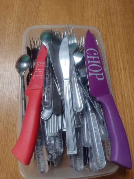 Photo of free Mixed cutlery (Cotteridge B30) #1