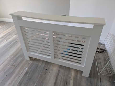 Photo of free white radiator cover (Mosspark, Glasgow G52) #1