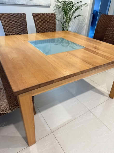 Photo of free Square Wooden Table - 8 seater (Kingsley) #1