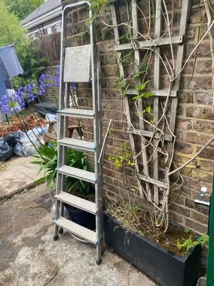 Photo of free Metal lightweight Ladder (Queens Park W10) #3
