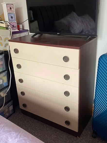 Photo of free 5 unit chest of drawers (Castleknock) #1