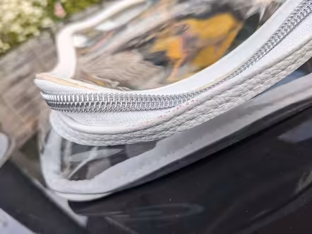 Photo of free Clear zipped toiletry bag (Highters Heath B14) #2