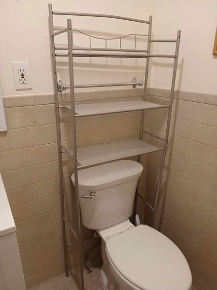 Photo of free Freestanding bathroom shelf (North Atlanta, GA) #1