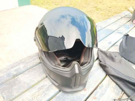 Photo of free Motorcycle helmet with two visors (Pant SY10) #3