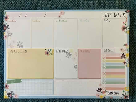 Photo of free Weekly planner pad (SW16 Norbury, Green Lane) #1