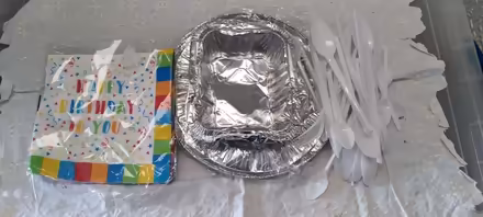 Photo of free Spare birthday party cutlery etc (Wollaton NG8) #1