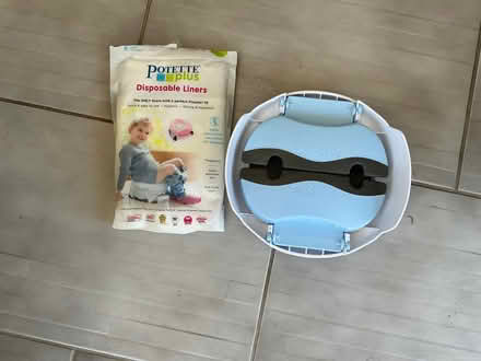 Photo of free Potette travel potty plus liners (Greenhill DY10) #1