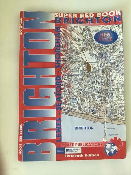 Photo of free Brighton Street/ Road Map 2001 (RH15) #1