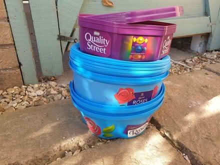 Photo of free Plastic chocolate boxes (Kenn Road BS21) #1