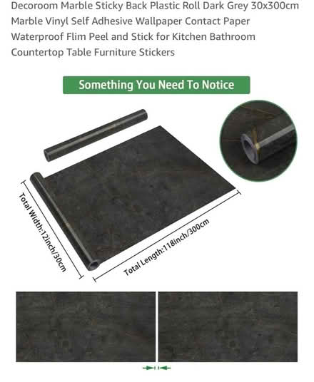 Photo of Leftover Self Adhesive Wallpaper Contact Paper (Common Edge FY4) #1