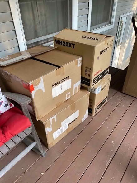 Photo of free Cardboard boxes (North Wheaton) #1