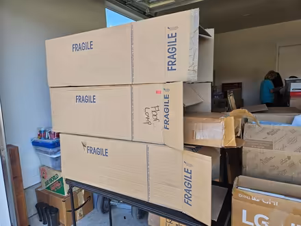Photo of free Moving Boxes (cardboard) (Beaverton, Hillsboro area.) #1