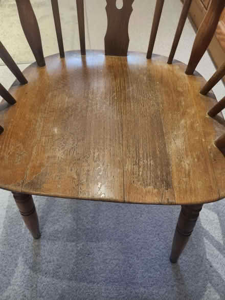Photo of free Hardwood windsor style chair in need of attention (Headington OX3) #3