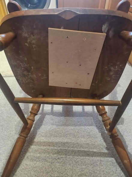 Photo of free Hardwood windsor style chair in need of attention (Headington OX3) #4