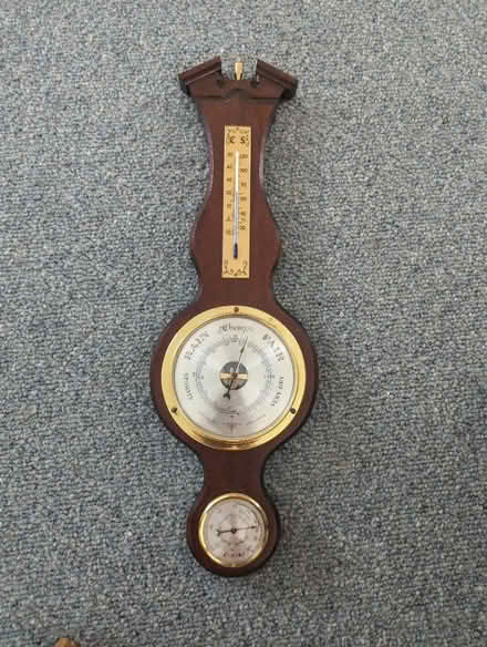 Photo of free Dark Wood Barometer (Pennington SO41) #1