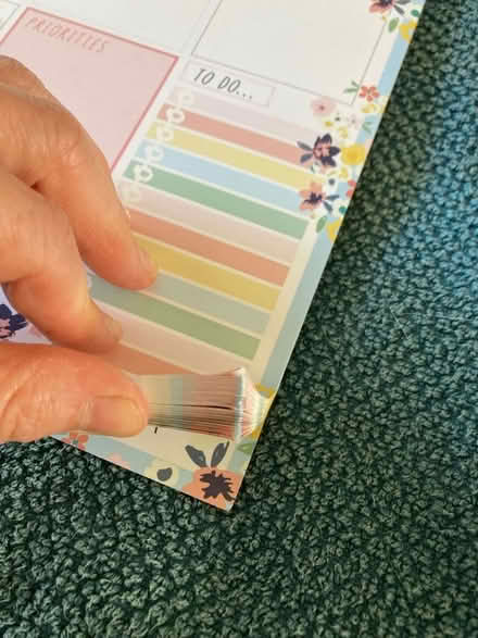 Photo of free Weekly planner pad (SW16 Norbury, Green Lane) #2