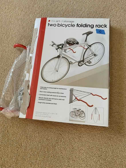 Photo of free Two Bicycle Folding Rack (Greenwood) #1