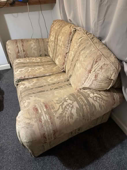 Photo of free 2 seater settee (Market Drayton TF9) #1