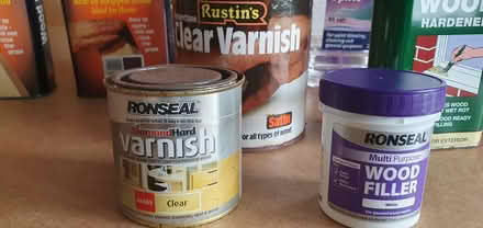 Photo of free Varnishes, Wood Dyes and fillers (Queensbury BD13 off Roper Lane) #3