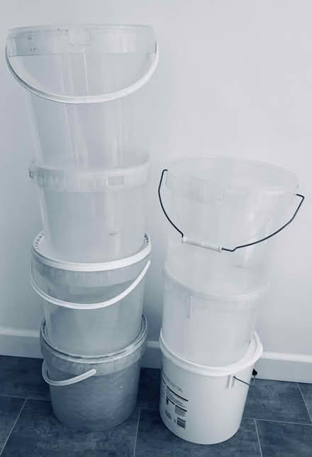 Photo of free 7 large Tubs with handles (Welling DA16) #2