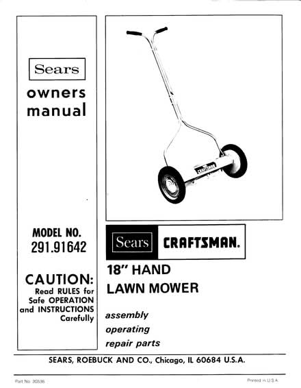 Photo of free Sears Craftsman Lawn Mower (El Cerrito) #2