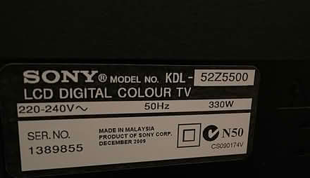 Photo of free Sony Bravia TV (Hurstville) #3