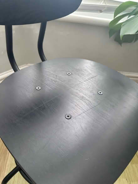 Photo of free Black Swivel Chair (South Tottenham N15) #2