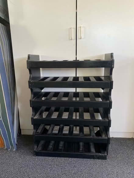 Photo of free Wooden wine rack (Petaluma) #1