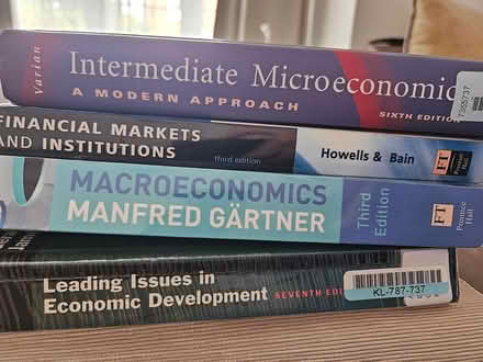 Photo of free Economics textbooks (Upper Norwood) #1