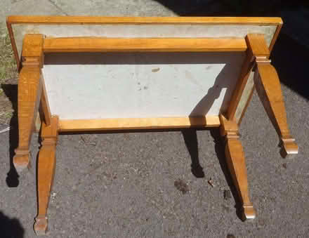 Photo of free Small Tile-top Coffee Table. Approx. 2' x 1'6". (Royal Wootton Bassett SN4) #3