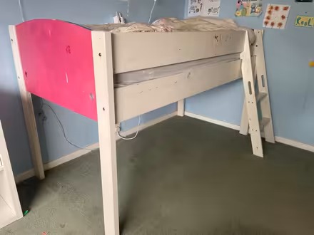 Photo of free Wooden mid sleeper single bed (BT5) #1