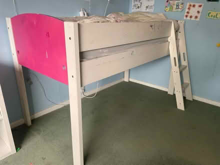 Photo of free Wooden mid sleeper single bed (BT5) #1