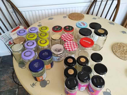 Photo of free Glass jars for preserves, with lids (Northwick WR3) #1