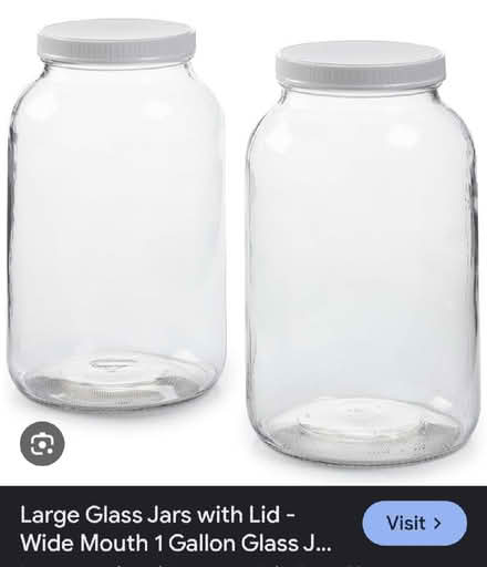 Photo of large wide neck jars (Kendal LA9) #1