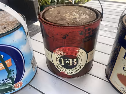 Photo of free Useable range of paint x 4 pots (different colours) (Wormingford CO8) #3