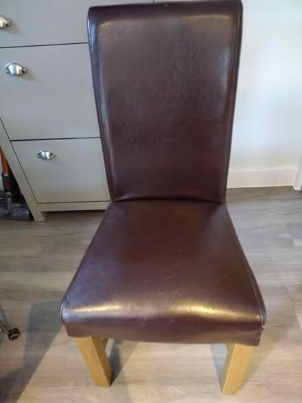 Photo of free Oak dining chairs (Bullbridge, Ambergate DE56) #1