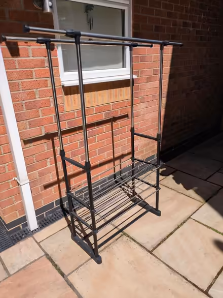Photo of free Clothes rail + shoe rack (Winstanley, WN3) #1