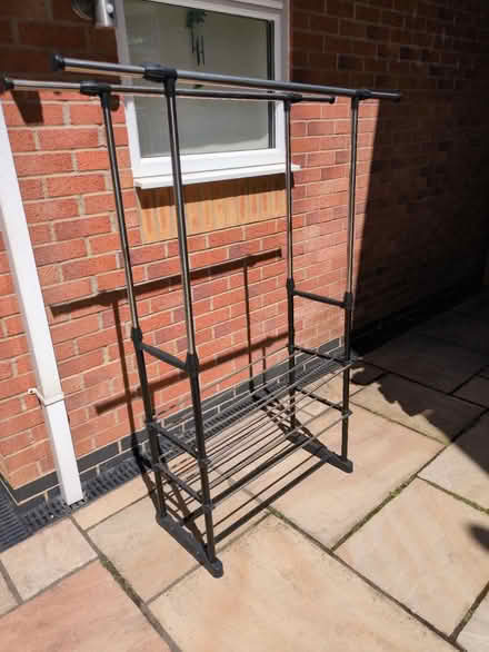 Photo of free Clothes rail + shoe rack (Winstanley, WN3) #1