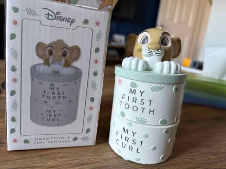 Photo of free First tooth/first curl box (Surbiton KT5) #2