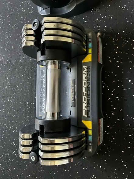 Photo of free Adjustable dumbbells (Newport Beach CA) #1