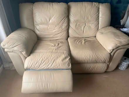 Photo of free 2 leather sofas (Paignton TQ4) #2