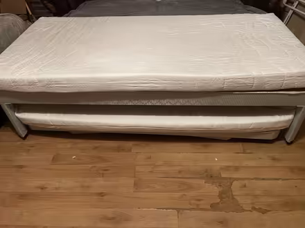 Photo of free Single bed with trundle spare (Mattishall NR20) #1