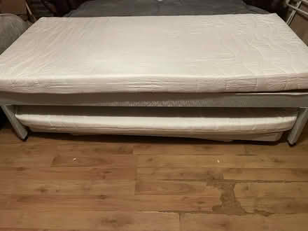 Photo of free Single bed with trundle spare (Mattishall NR20) #1