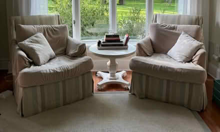 Photo of free Armchairs in need of TLC (Rumson) #1
