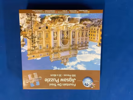 Photo of free 500 Piece Jigsaw of The Trevi Fountain (Hilton DE65) #1