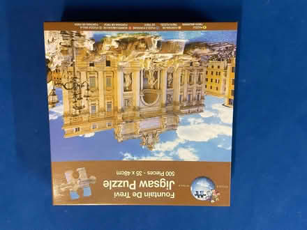 Photo of free 500 Piece Jigsaw of The Trevi Fountain (Hilton DE65) #1